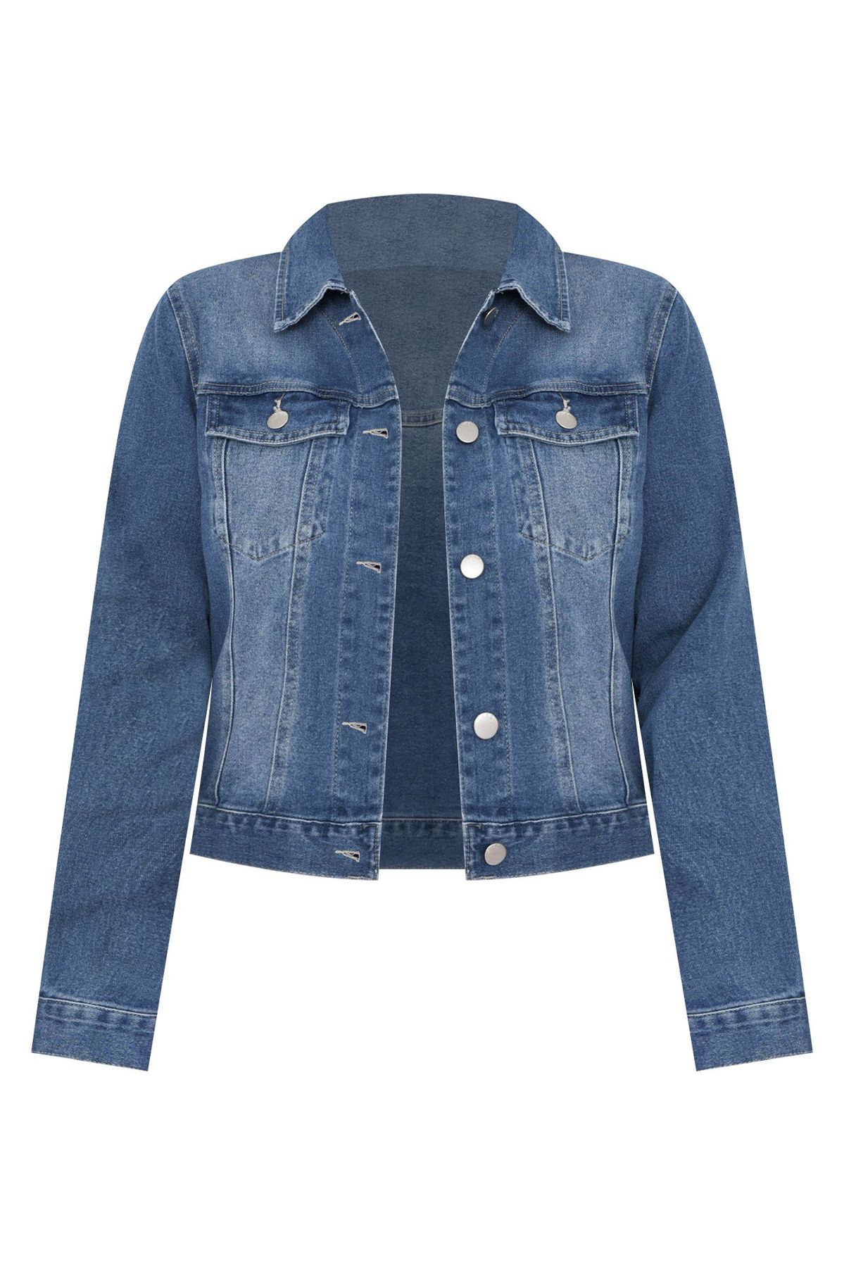 Cropped Denim Jacket